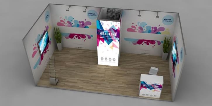 18m² Τριών Όψεων Led με αποθήκη