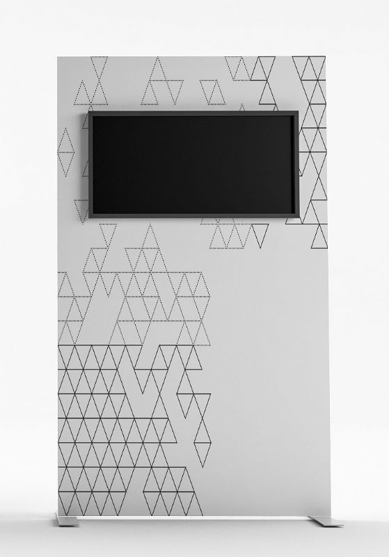 Frameless TV stand