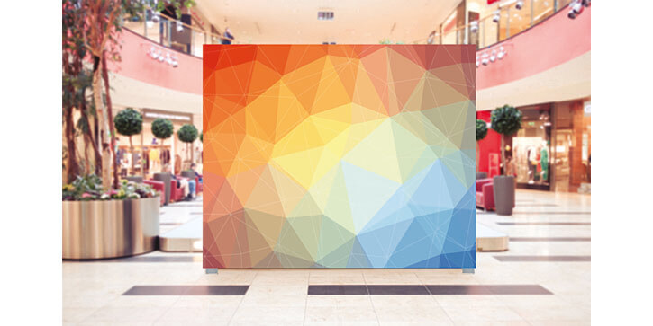 Frameless Backdrop